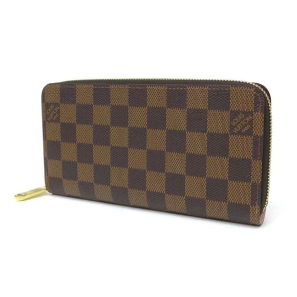 Louis Vuitton Zippy Wallet Rose Ballerine Damier Long Wallet Handbag - Picture 1 of 3